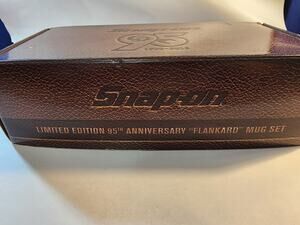Snap-on 95th Anniversary Limited Edition “Flankard” Mug Set (1920–2015)